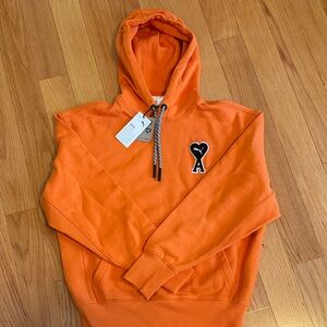 Ami X Puma Orange Hoodie
